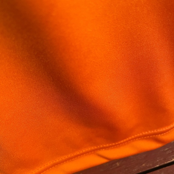 Men’s XL Wilson Jersey Round neck “T”, bright orange, breathable mesh underarm. - Picture 7 of 13